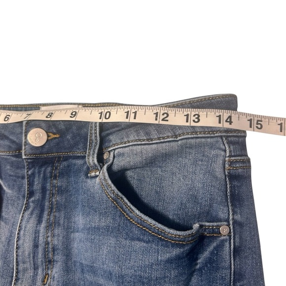 Insane Oene Distressed High Waist Straight Leg Jeans Sz 29 - Picture 9 of 12